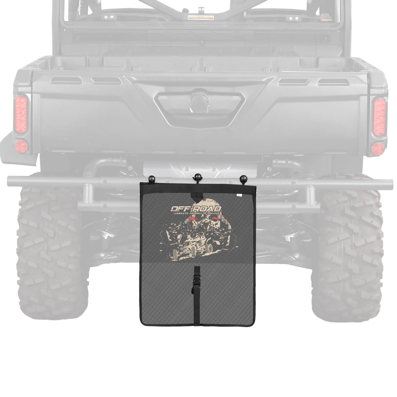 Universal Trash Sack Mesh Trash Bag for UTV Golf - Kemimoto