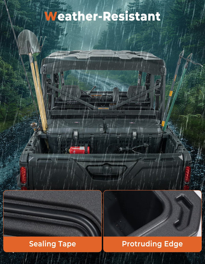 110L Lockable Cargo Box for Can-Am Defender HD10|9|8|7|5 - Kemimoto