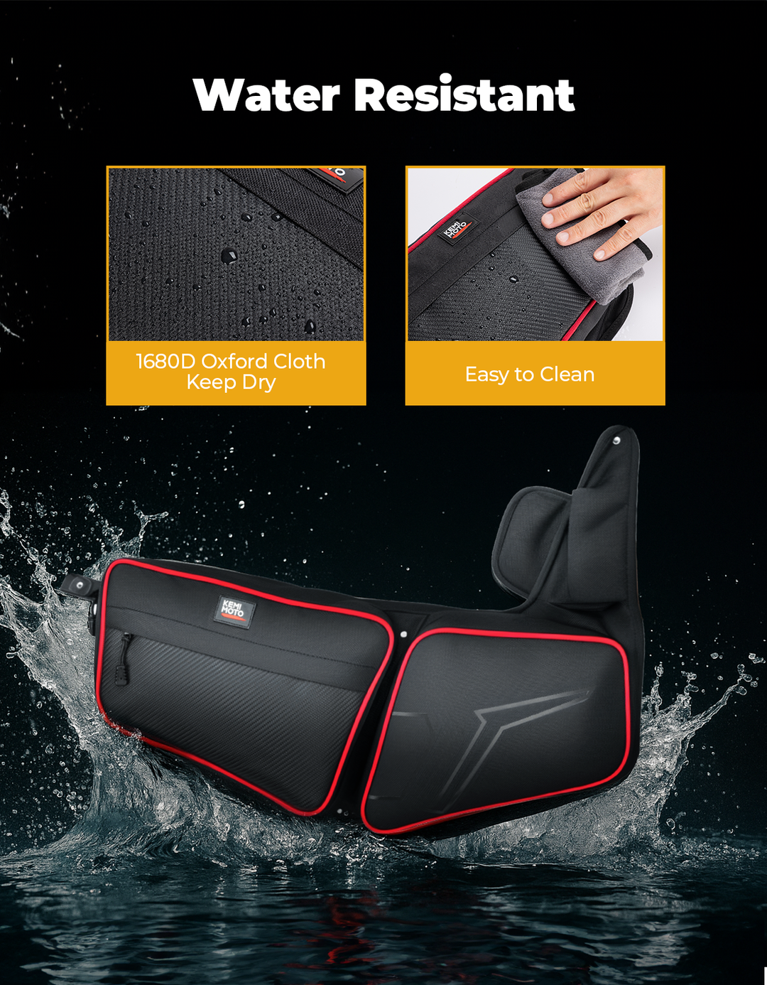 waterproof door bags for Polaris RZR