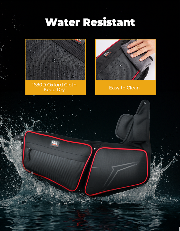 waterproof door bags for Polaris RZR