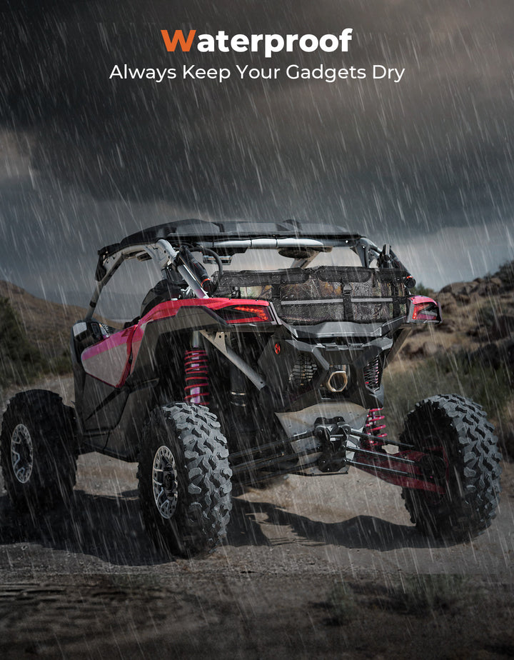 Camo Rear Storage Bag for Can-Am Maverick X3/MAX - Kemimoto