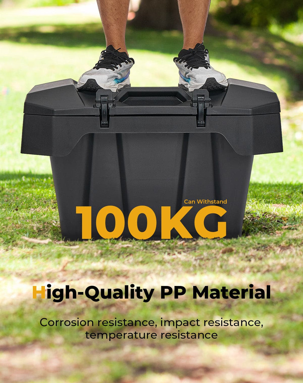 Rear Cargo Box 82QT for Polaris RZR XP 1000/4 1000 2024-2025 - Kemimoto