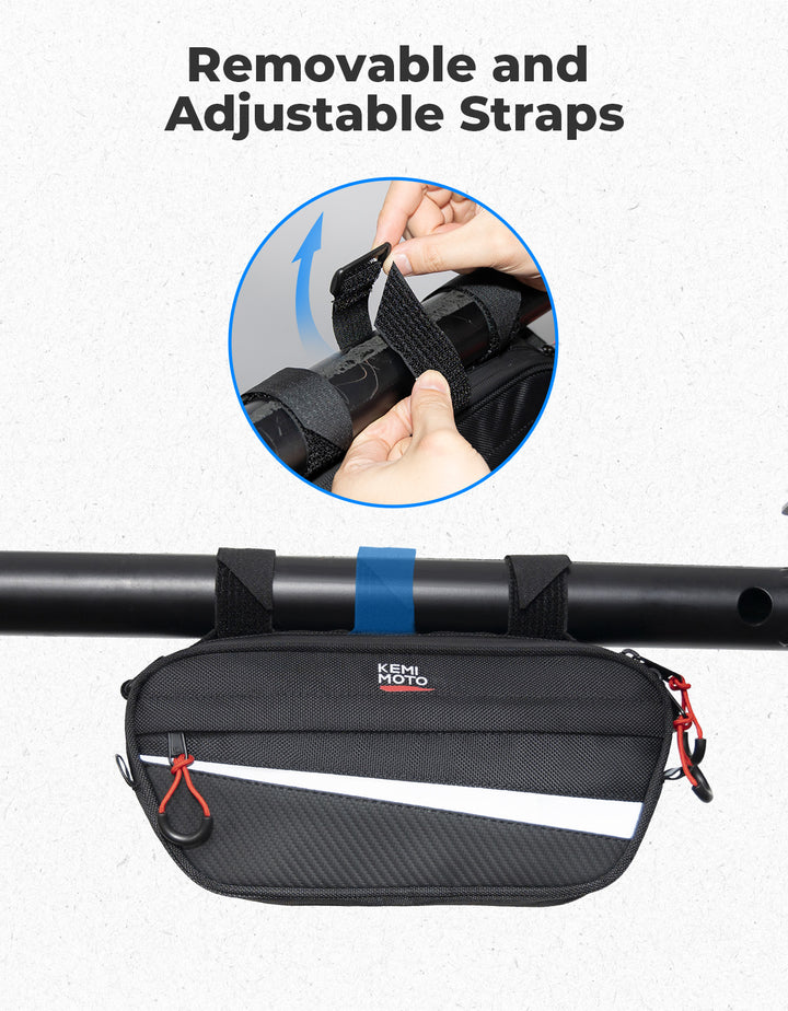 1680D Storage Bag 11" x 5" for UTV ATV Golf Cart - Kemimoto