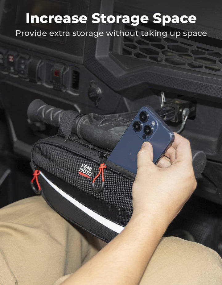 1680D Storage Bag 11" x 5" for UTV ATV Golf Cart - Kemimoto