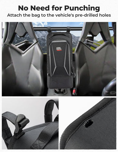 Can-Am Commander / Maverick Trail / Maverick Sport Center Console Storage Bag（2011–2023） - Kemimoto
