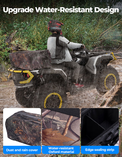 83L ATV Cargo Bag w/ cooler bag for Polaris Can-Am Kawasaki Arctic Cat CFMOTO - Kemimoto