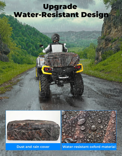 80L ATV Cargo Storage Bag w/ cooler bag for Polaris Sportsman Can-Am Brute Force CFMOTO - Kemimoto