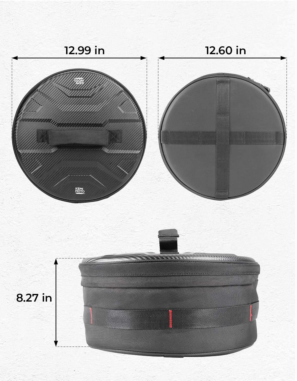 UTV Spare Tire Storage Bag for Can-Am Maverick X3 Polaris RZR XP