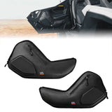 6 Q Front Door Bags with Knee Pads for 2025 Polaris RZR