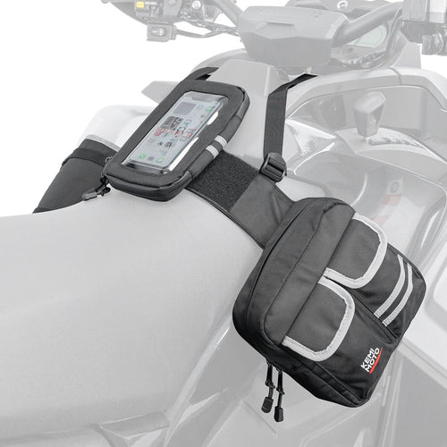 ATV Motorcycle Snowmobile Tank & Saddle Bag for Polaris Sportsman, Can-Am Outlander, CFMOTO CForce, Honda FourTrax/ Grizzly