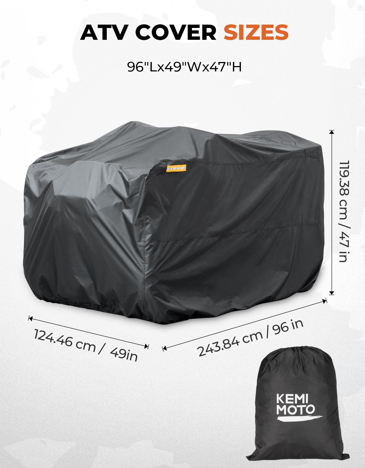 ATV Heavy Duty Cover for Polaris Sportsman | Outlander | CFORCE | Brute - Kemimoto