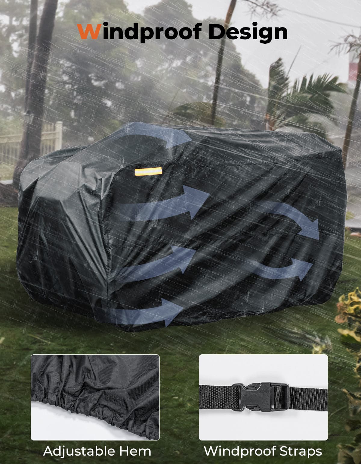 ATV Heavy Duty Cover for Polaris Sportsman | Outlander | CFORCE | Brute - Kemimoto