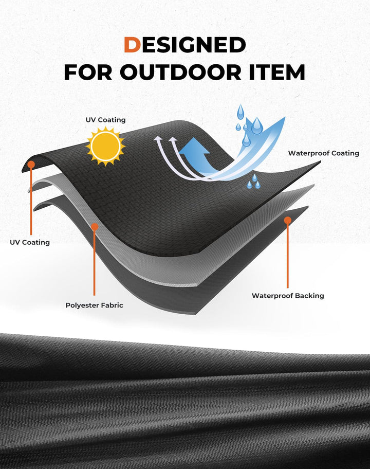 2-3 Seaters UTV Cover for Defender / Ranger XP 1000 / Pioneer / UFORCE - Kemimoto