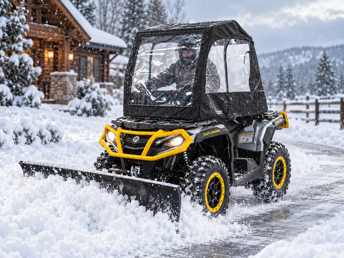Winter Snow Plowing
