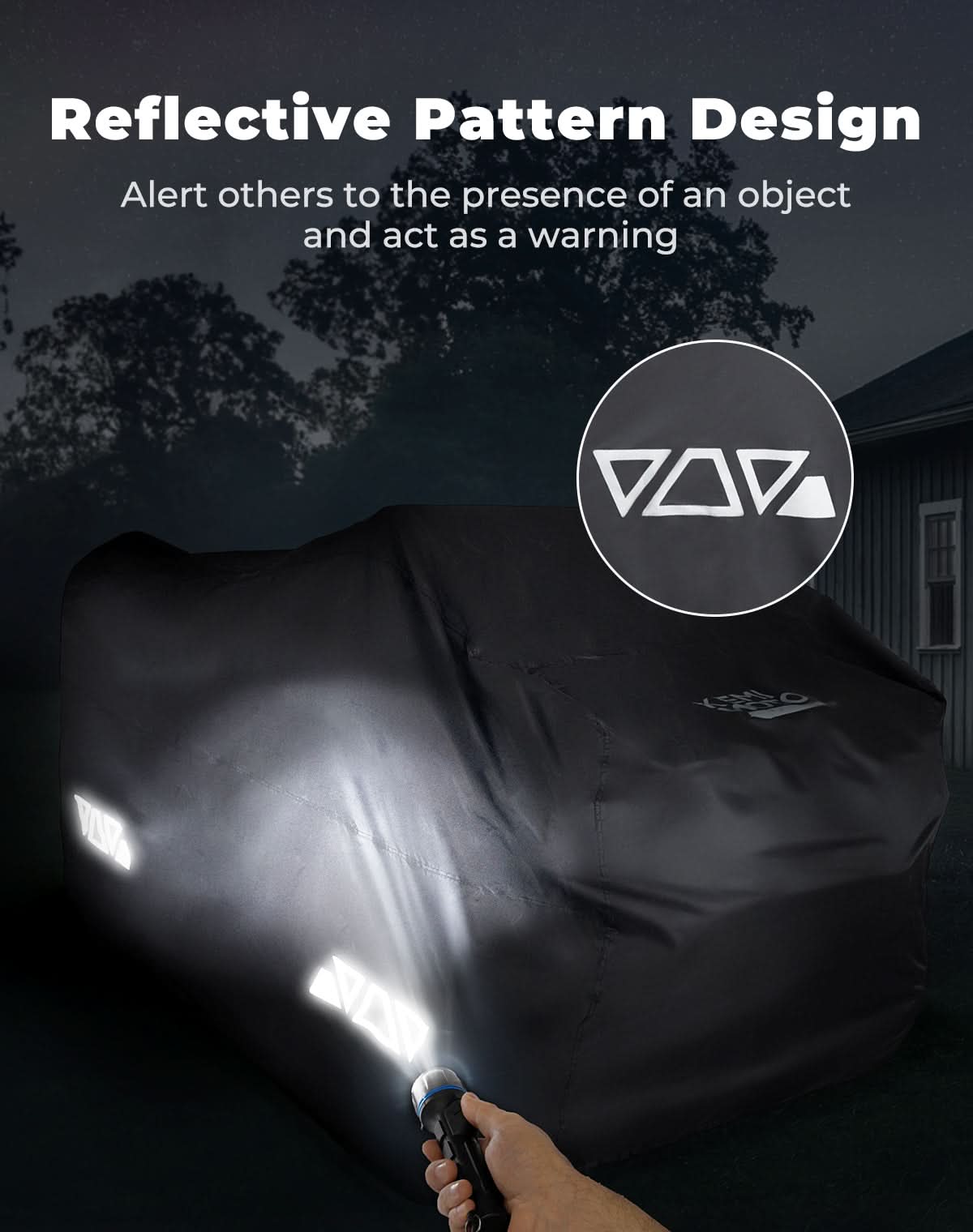 Universal ATV Waterproof Cover 90'' X 43'' X 46'' - Kemimoto