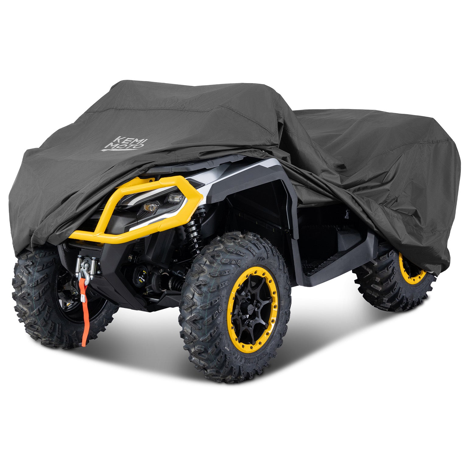 Universal ATV Waterproof Cover 96'' X 49'' X 47'' 300D Oxford fabric - Kemimoto