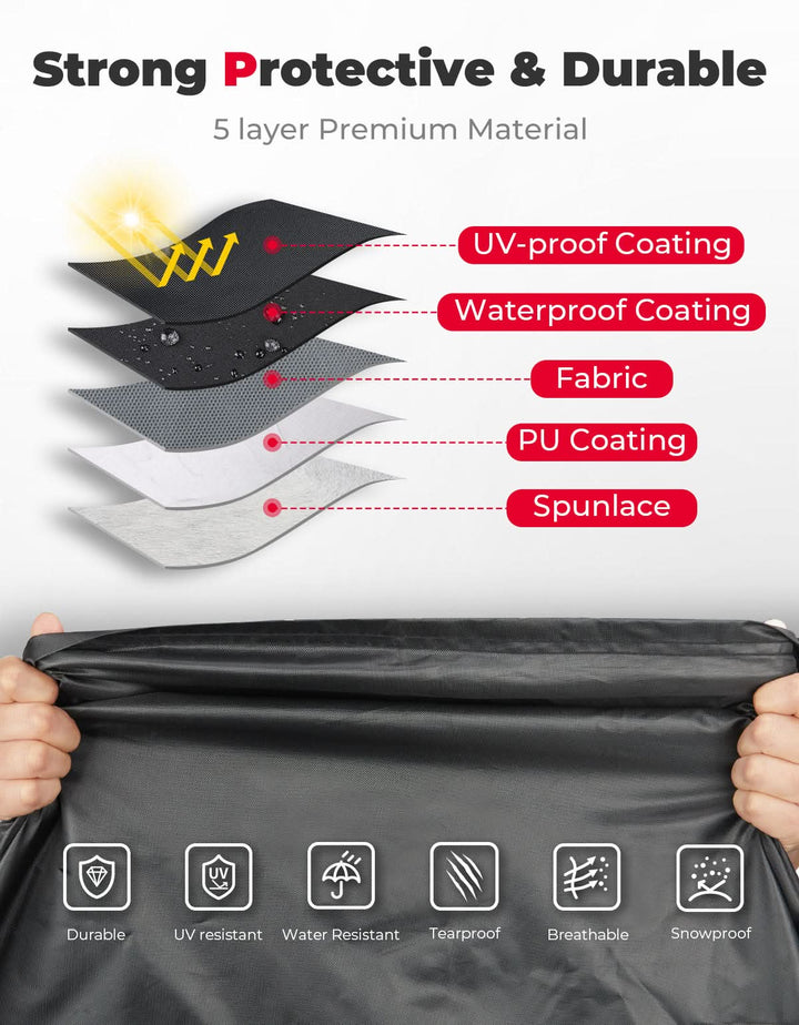 Mini Excavator Cover for Kubota U17, KX018-4 & Bobcat E17/E19/E20 - Kemimoto