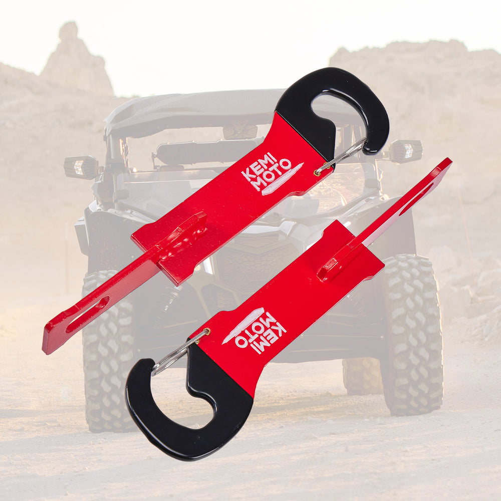 1 Pair UTV 7" Anti-Rust Easy Door Latches for Can-Am | Polaris | CFmoto - Kemimoto