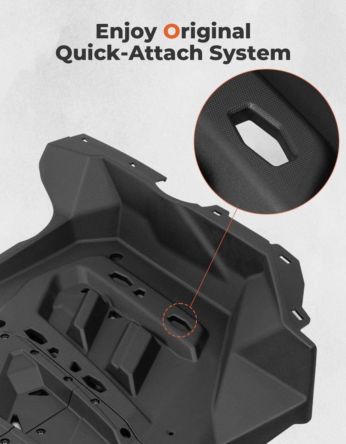 Black Rear Luggage Carrier Rack For Can-Am Maverick X3 / X3 R / X3 RR / X3 Max (2018-2020)