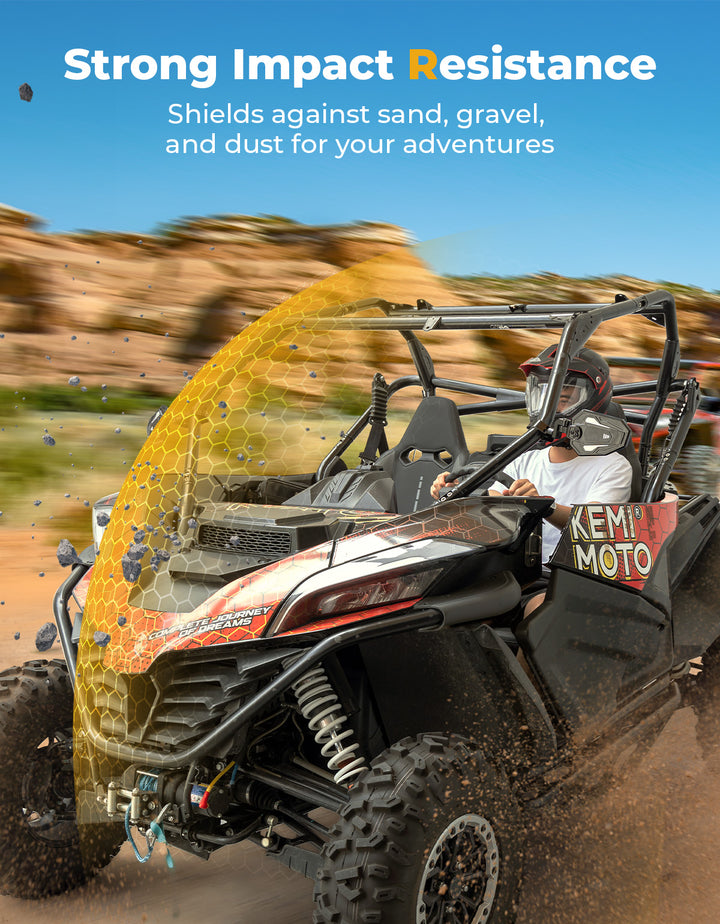 UTV Hood Scoop With Vented Mesh for CFMOTO ZForce 950 2020+ - Kemimoto