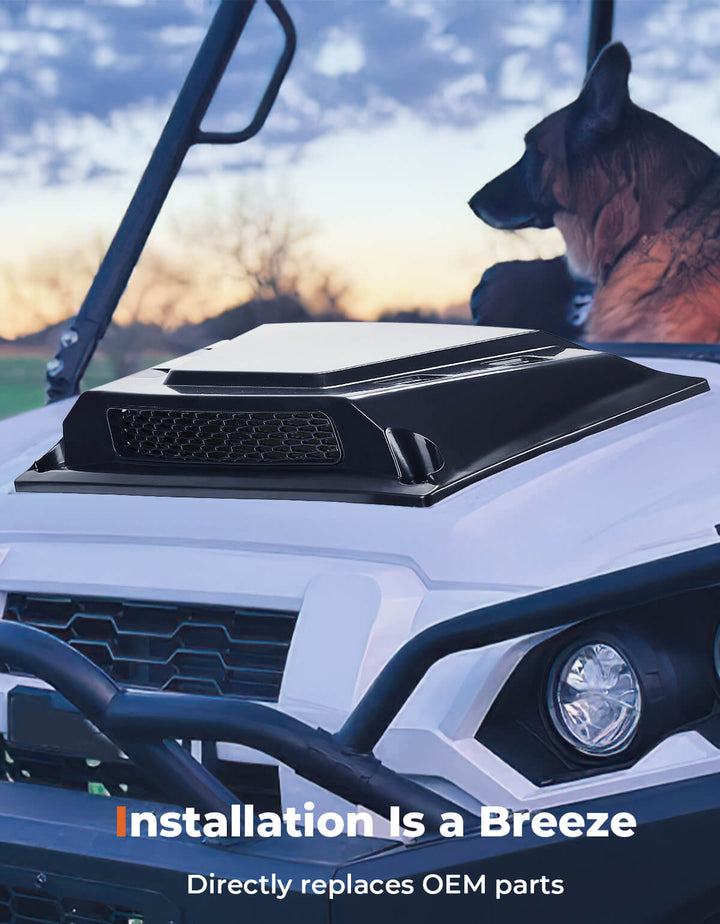 UTV Hood Scoop for Kawasaki Mule Pro FXT DXT DX FX - Kemimoto