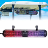 28 Inch RGB Bluetooth Soundbar for Golf Carts