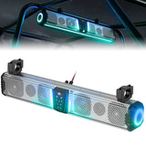 KEMIMOTO Midnight S80 Gen1.5 32" Aluminum 6-Speaker RGB Soundbar Silver