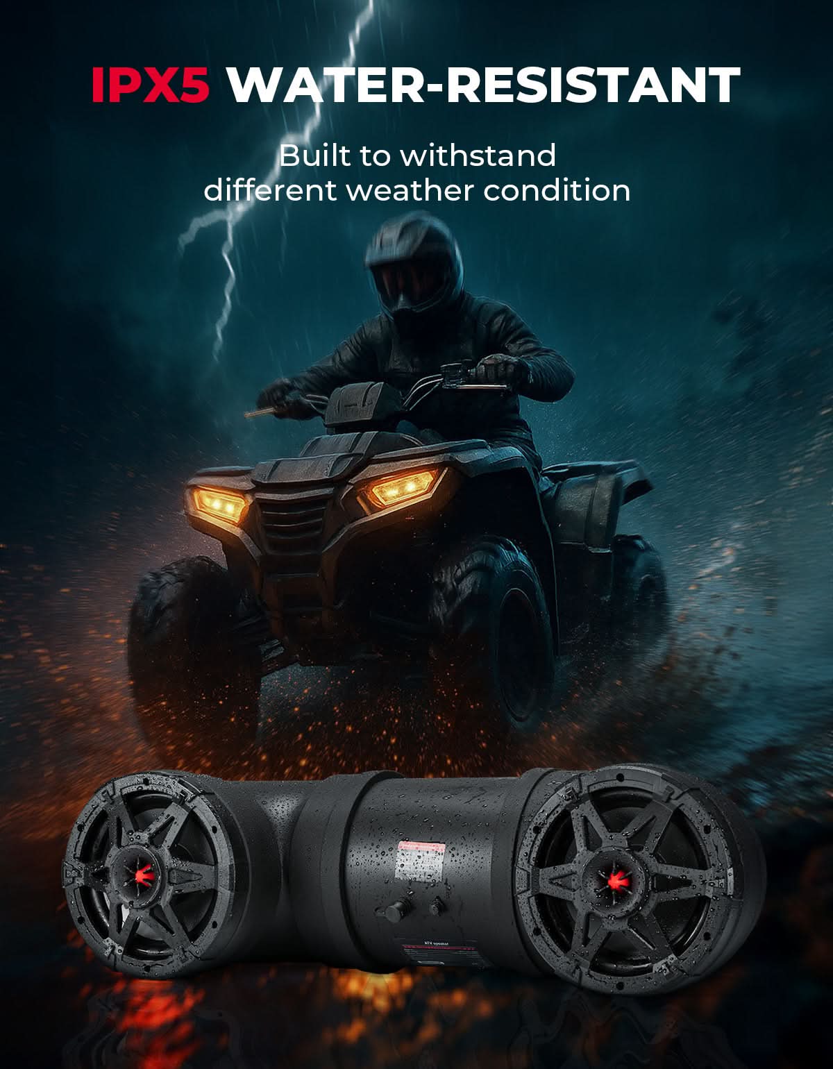 ATV Bluetooth Speaker 6.5