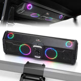 KEMIMOTO Midnight 90 Roof Soundbar For UTV Bluetooth Speaker with Dual Subwoofers