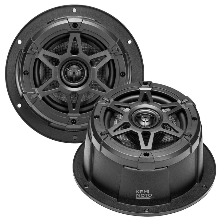 Universal 6.5" Speaker Pods with Enclosures (IPX5 Water-Resistant)
