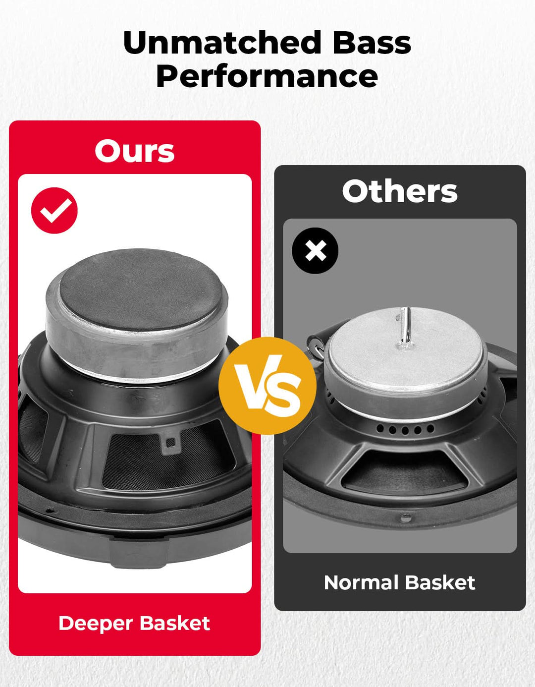 Universal 6.5" Speaker Pods with Enclosures (IPX5 Water-Resistant)