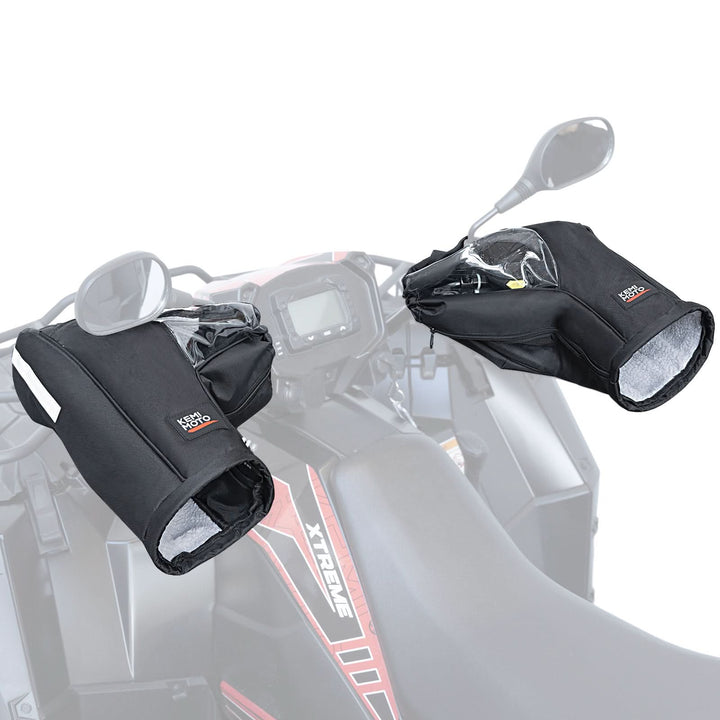 Upgraded ATV Waterproof Gloves for Motorcycle Sportsman Grizzly Scrambler FourTrax - Kemimoto