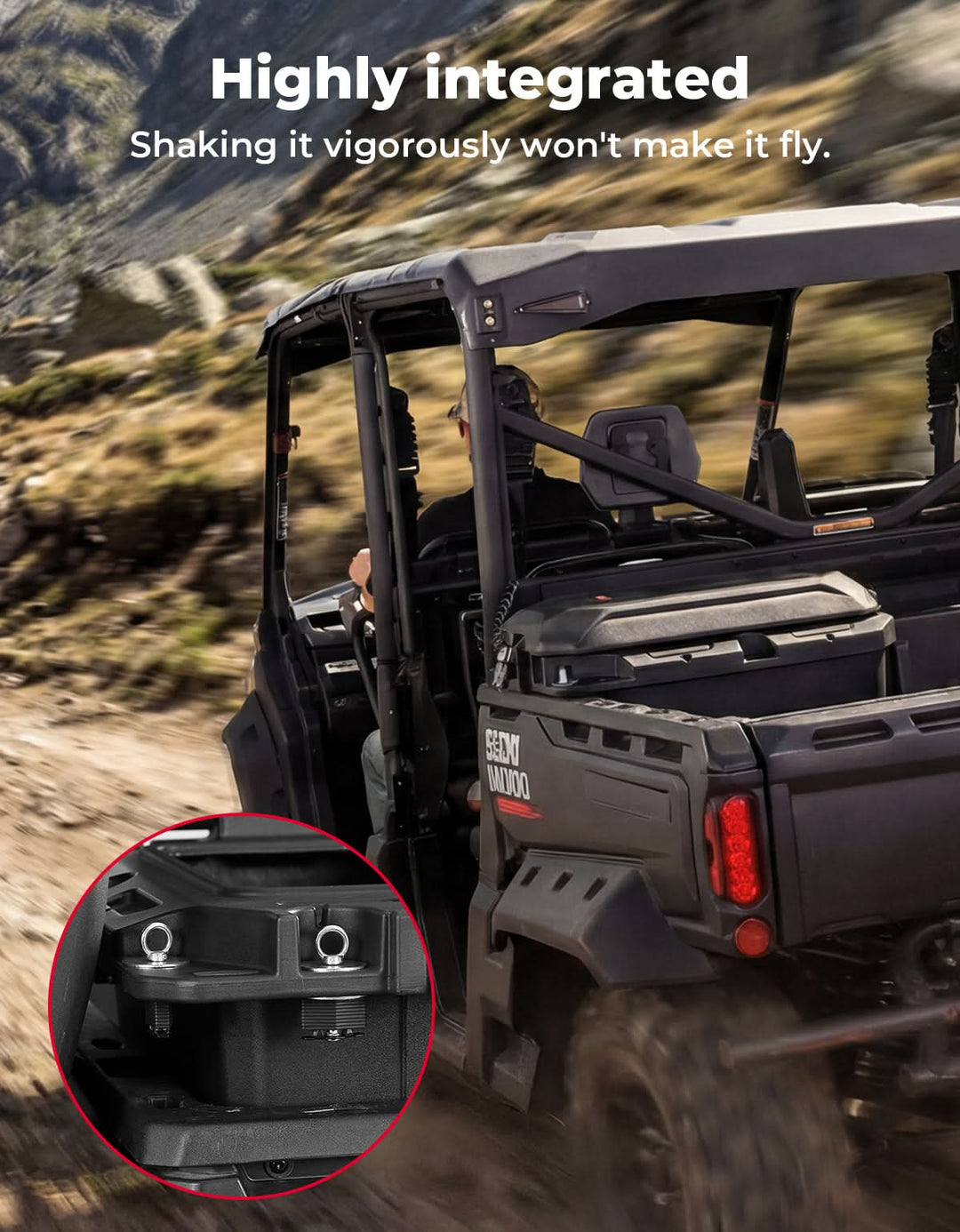 Storage Box for Can-Am Defender / Defender MAX / Commander (2016–2026) - Kemimoto