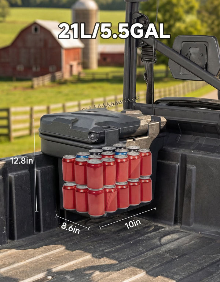 Can-Am Defender / Defender MAX / Commander Bed Storage Box (2016–2026) - Kemimoto