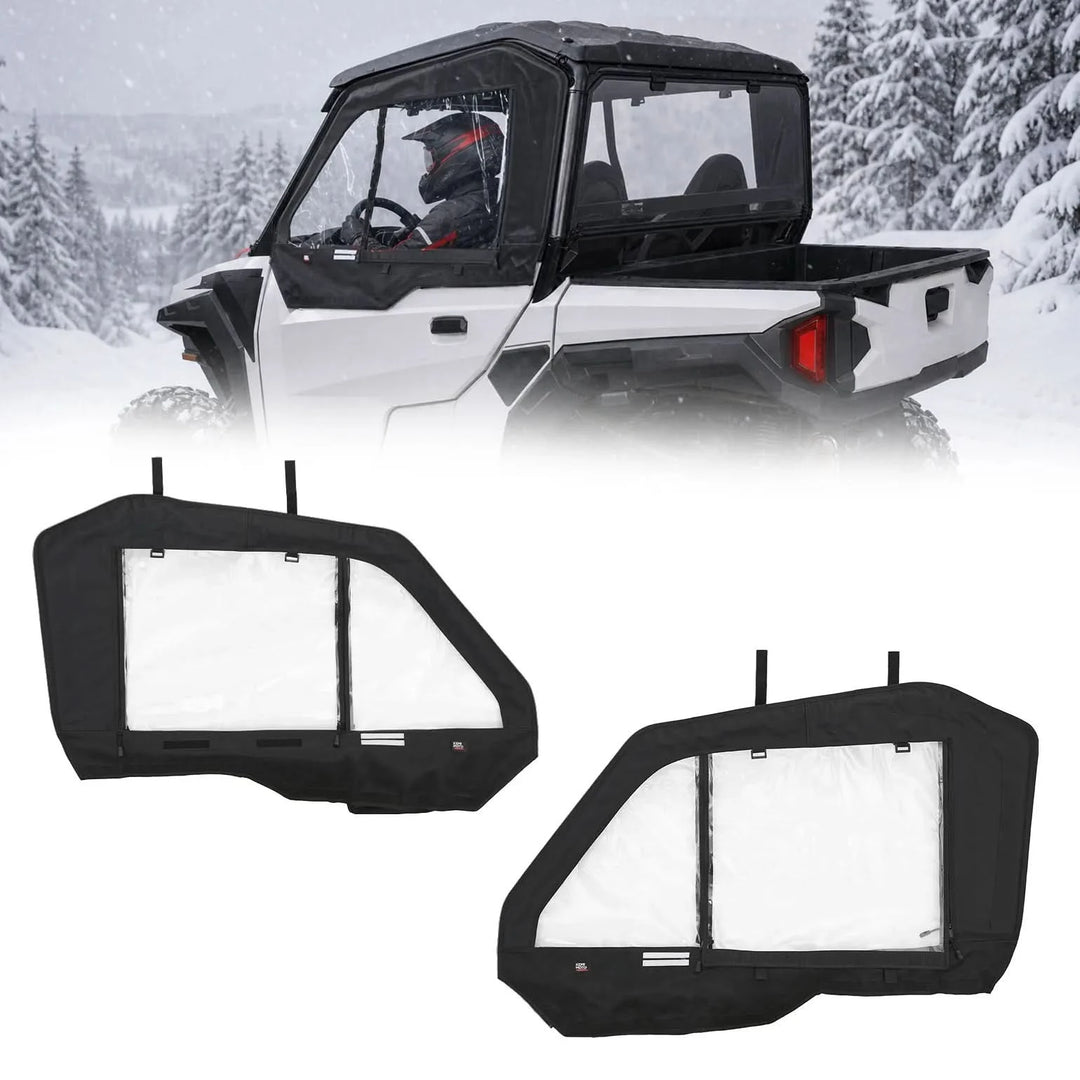 UTV Framed Upper Doors for Polaris General 1000