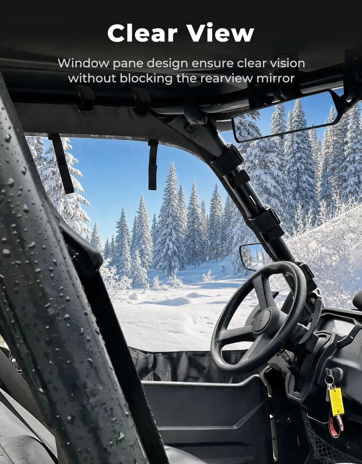 UTV Soft Upper Doors For Honda Pioneer 1000