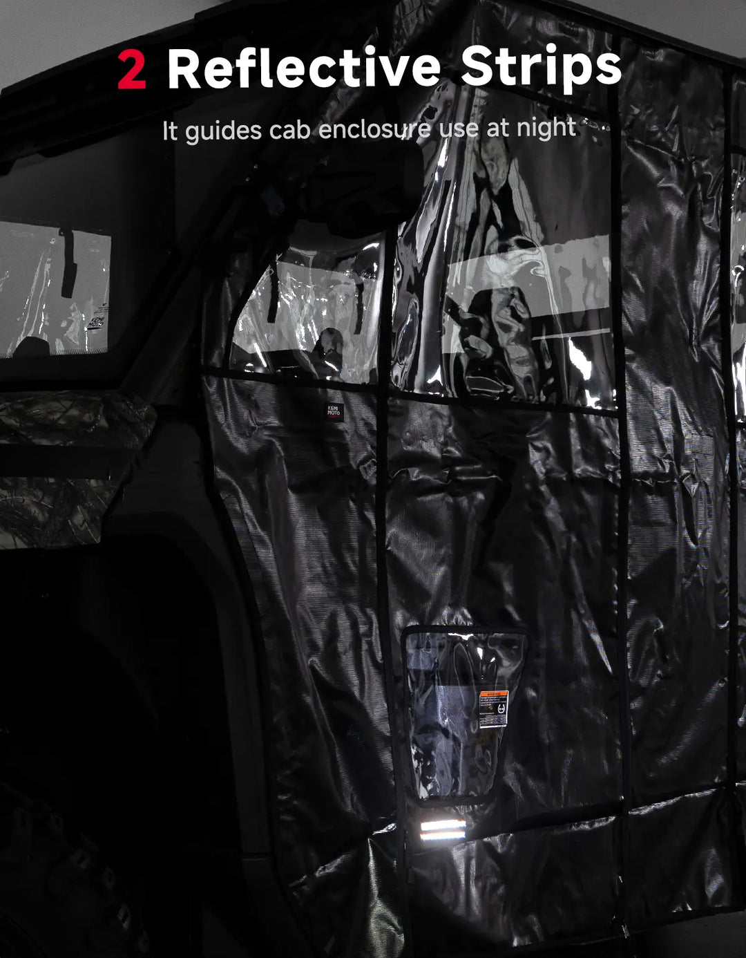 UTV Zipper Soft Doors for CFMOTO UForce 1000XL 2022-2026