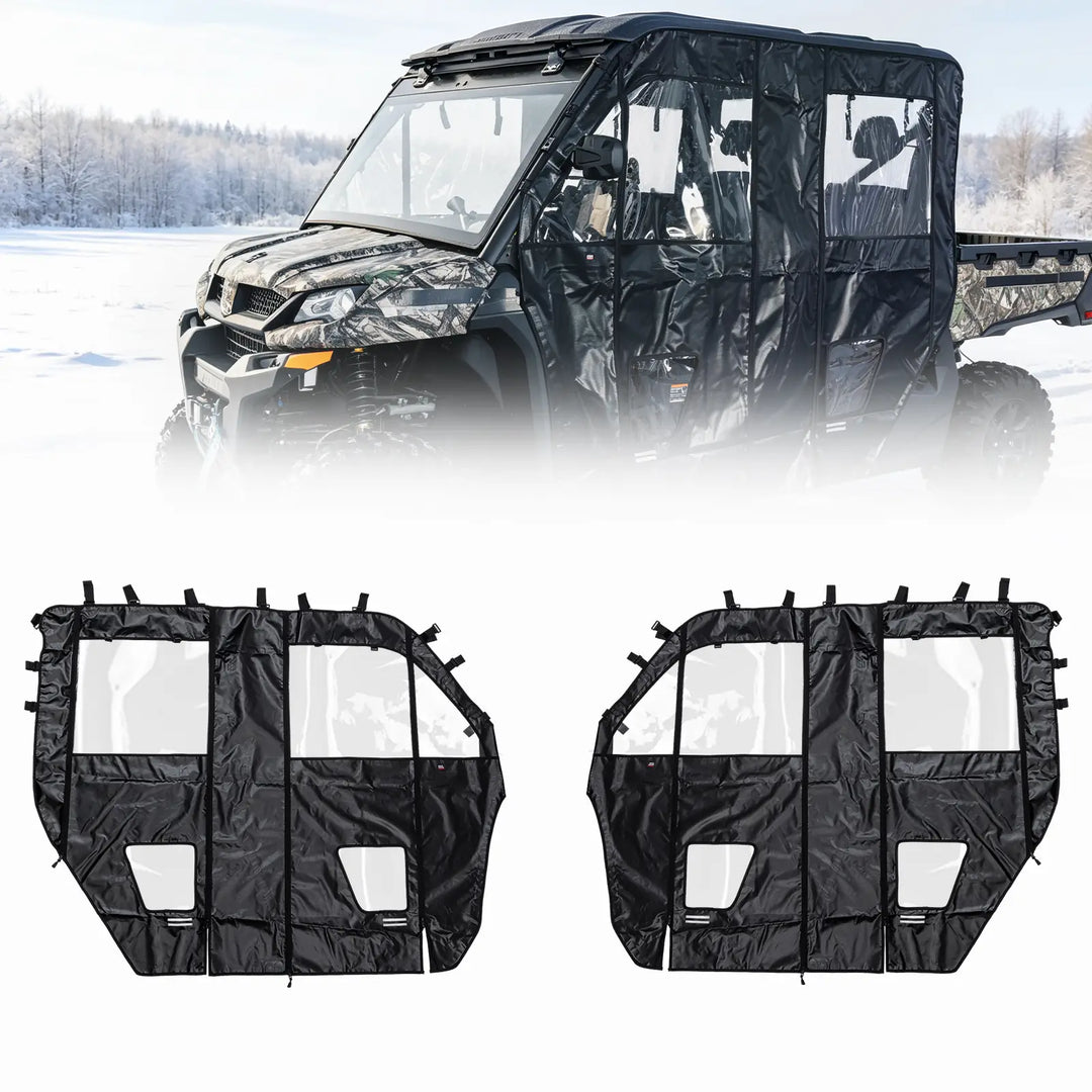UTV Zipper Soft Doors for CFMOTO UForce 1000XL 2022-2026