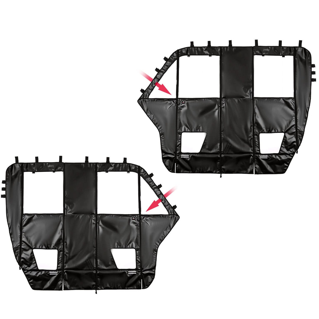 Soft Cab Enclosure Doors For Can-Am Defender MAX(2017+)