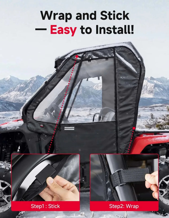 UTV Soft Upper Doors For Honda Pioneer 500/520