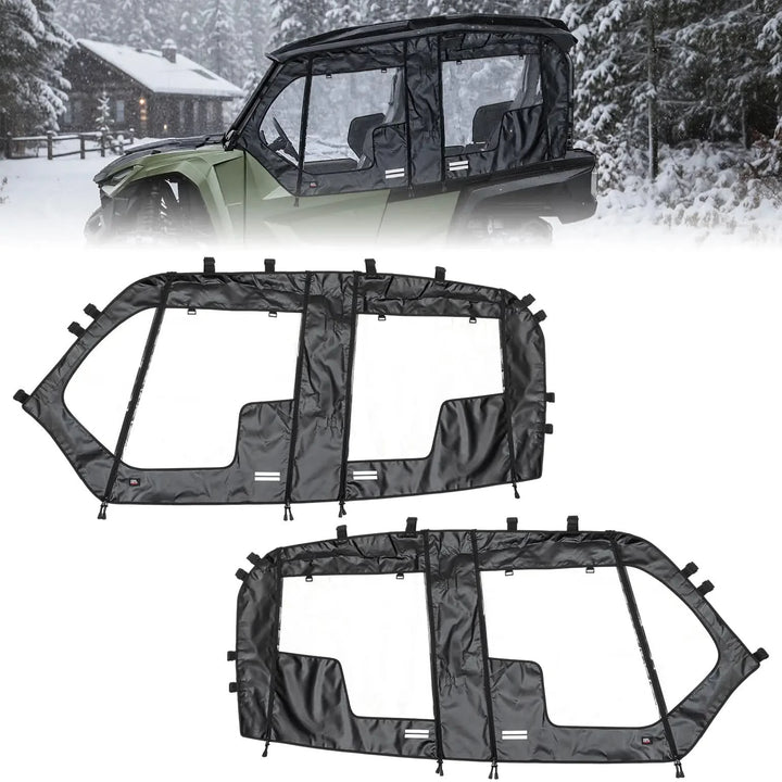 UTV Soft Upper Doors For 2021+ YAMAHA Wolverine X4