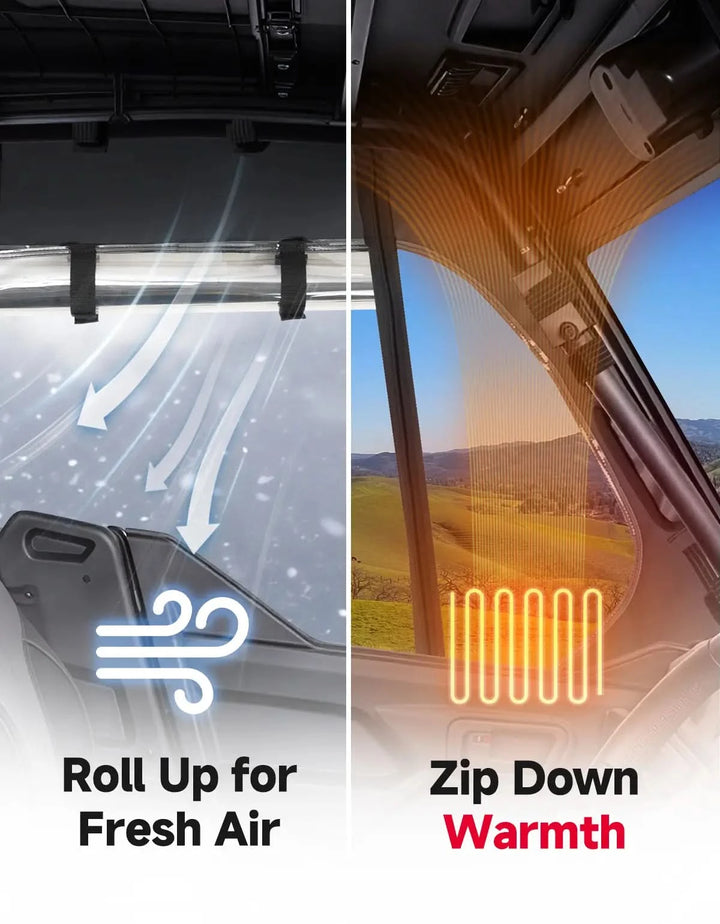 UTV Soft Upper Doors For 2021+ YAMAHA Wolverine X4