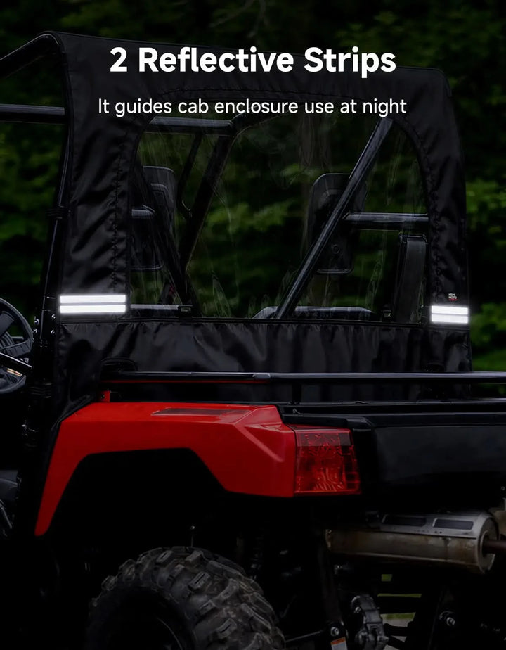 UTV Soft Rear Windshield For Honda Pioneer 500/520