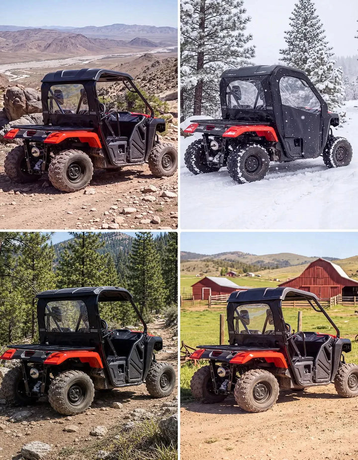 UTV Soft Rear Windshield For Honda Pioneer 500/520