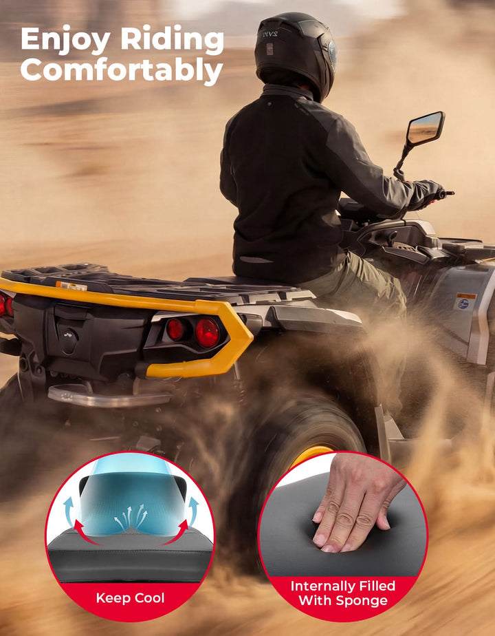 Can-Am Outlander 650 / 850 / 1000 / 1000R / MAX Complete Seat (2013–2024) - Kemimoto