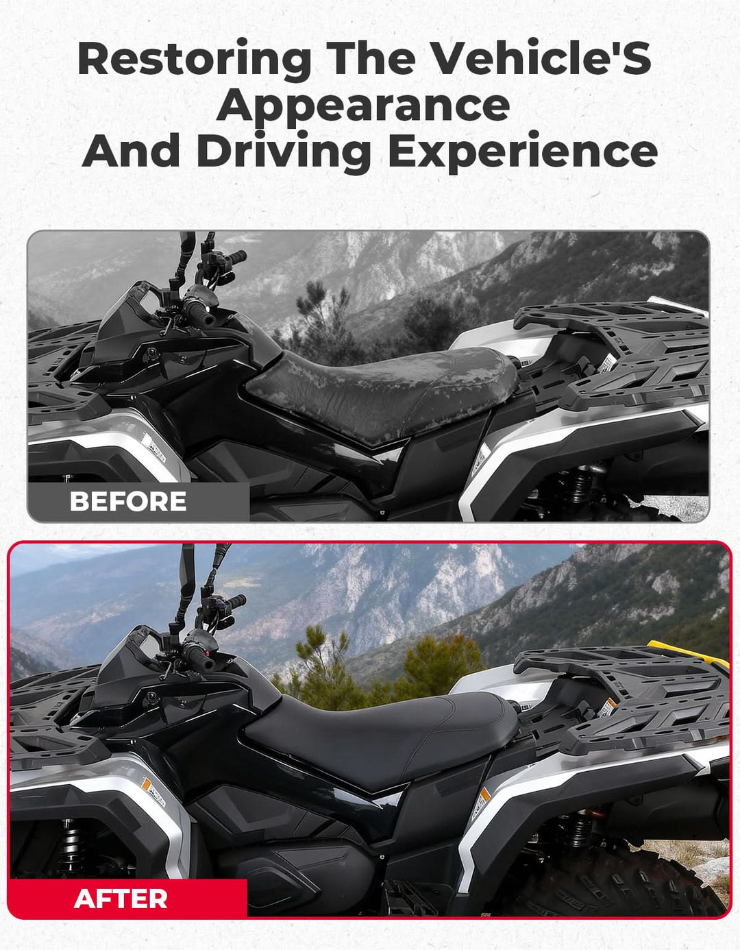 Can-Am Outlander 650 / 850 / 1000 / 1000R / MAX Complete Seat (2013–2024) - Kemimoto