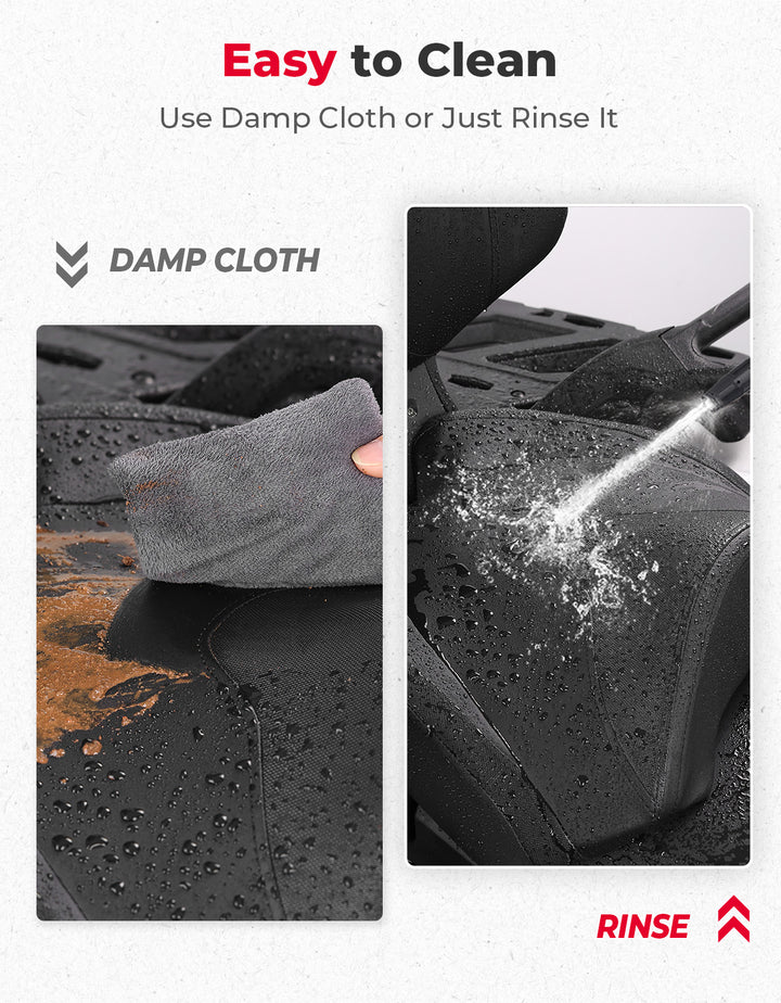 Can-Am Outlander MAX Passenger Rear Seat with Armrest (2012–2024) - Kemimoto