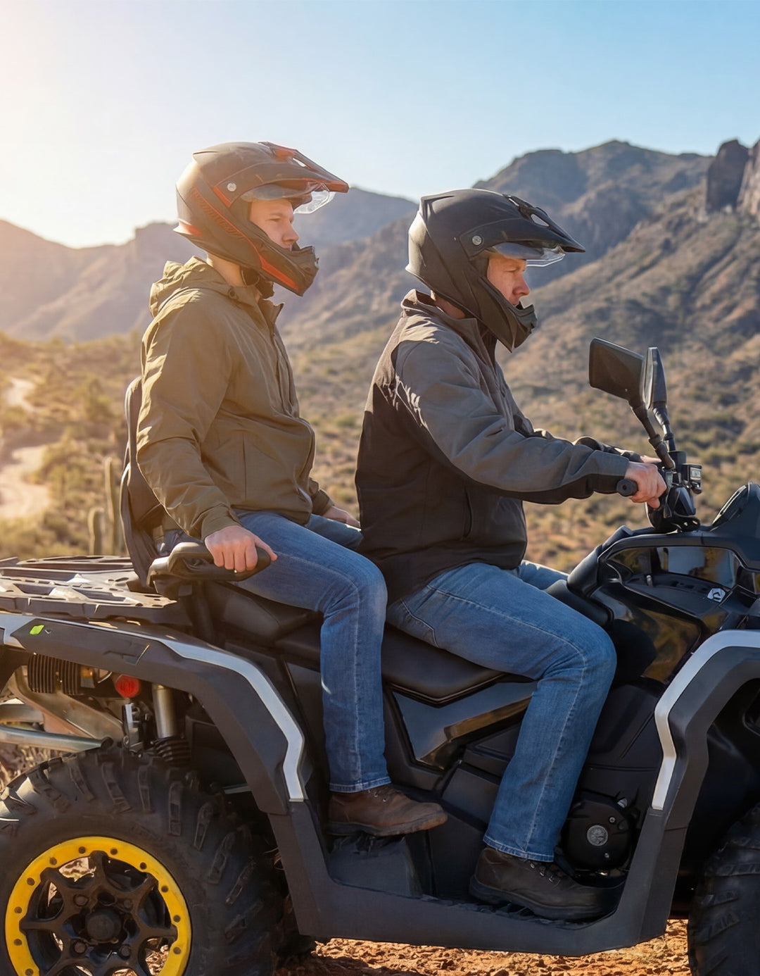 Can-Am Outlander MAX Passenger Rear Seat with Armrest (2012–2024) - Kemimoto