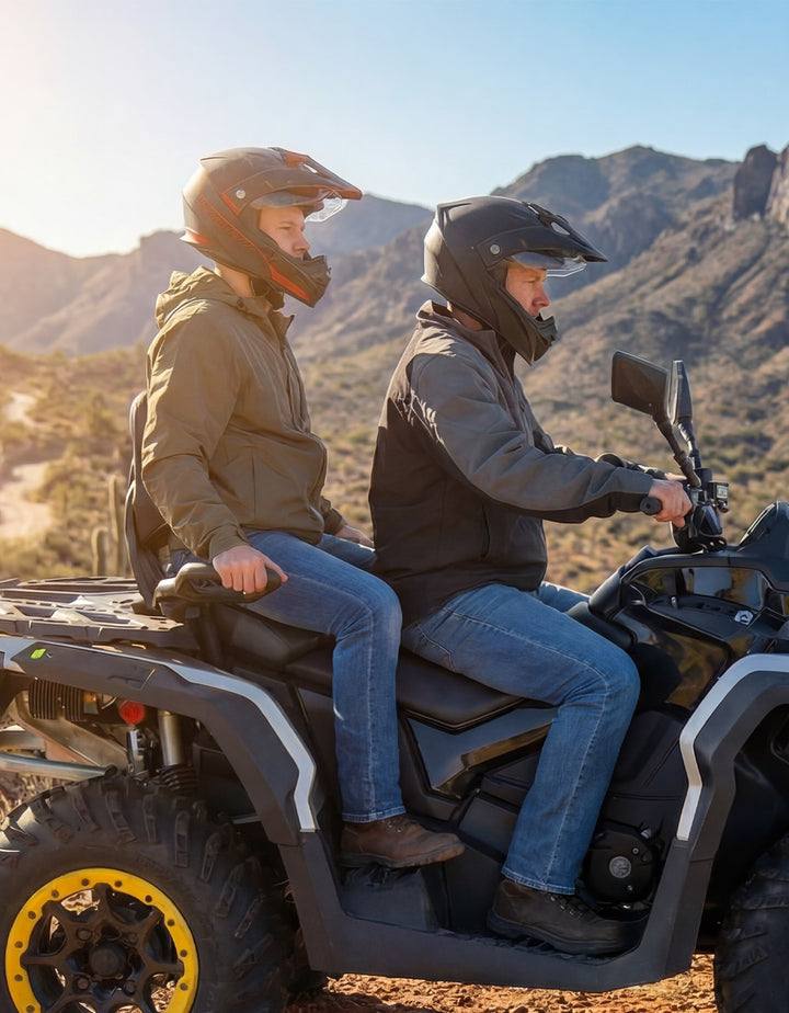 Can-Am Outlander MAX Passenger Rear Seat with Armrest (2012–2024) - Kemimoto