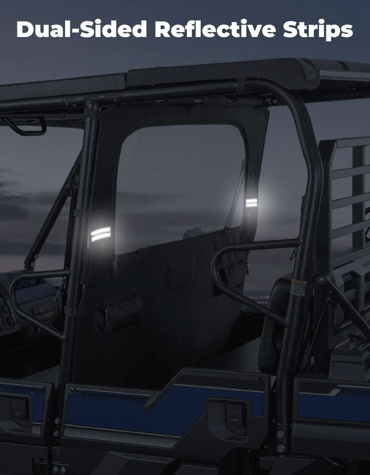 UTV Soft Rear Window for Kawasaki Mule PRO-FXT 2015+ - Kemimoto